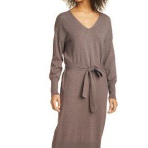 NWOT RAILS Margot Long Sleeve Sweater Dress in Latte